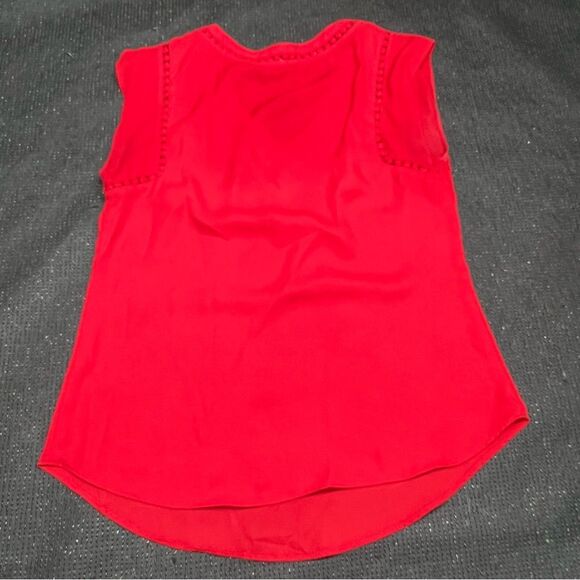 41 Hawthorn Red Sleeveless Blouse Size Small - Picture 8 of 8